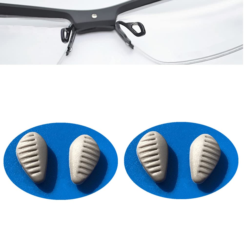 BEHLINE almohadillas de nariz de silicona suave, confort diario para gafas