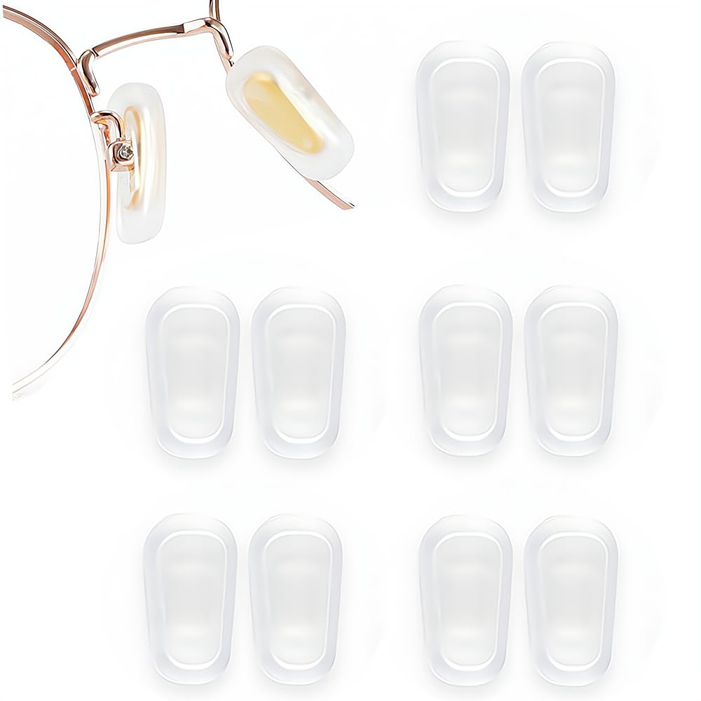 BEHLINE almohadillas nasales de silicona suaves para mayor comodidad en gafas.