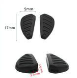 Almohadillas nasales BEHLINE para gafas deportivas, negro 16 mm.