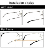 BEHLINE kit 1 par de extremos silicona para gafas