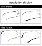 BEHLINE compatible con patillas finas 0,8-1,5 mm para monturas.