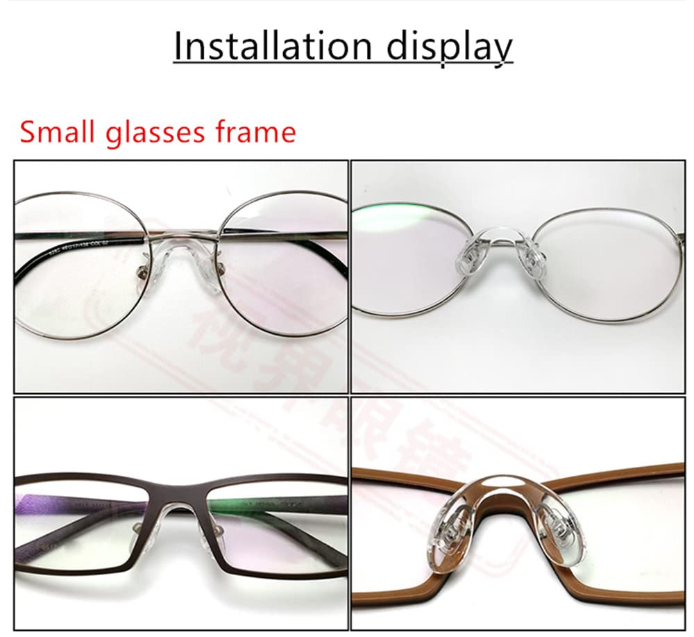 BEHLINE pieza nasal rosca gafas: ajuste seguro y estable en marcos pequeños.