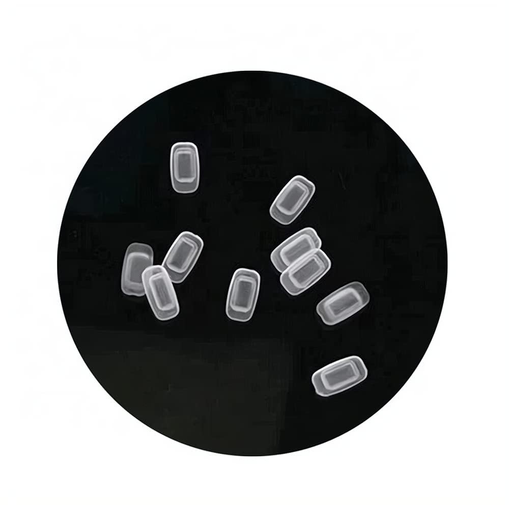 BEHLINE Push-in nariz rectangulares 11mm, ajuste cómodo para gafas.