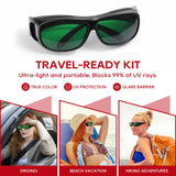 Kit BEICHEN con estuche resistente y paño de limpieza para viaje