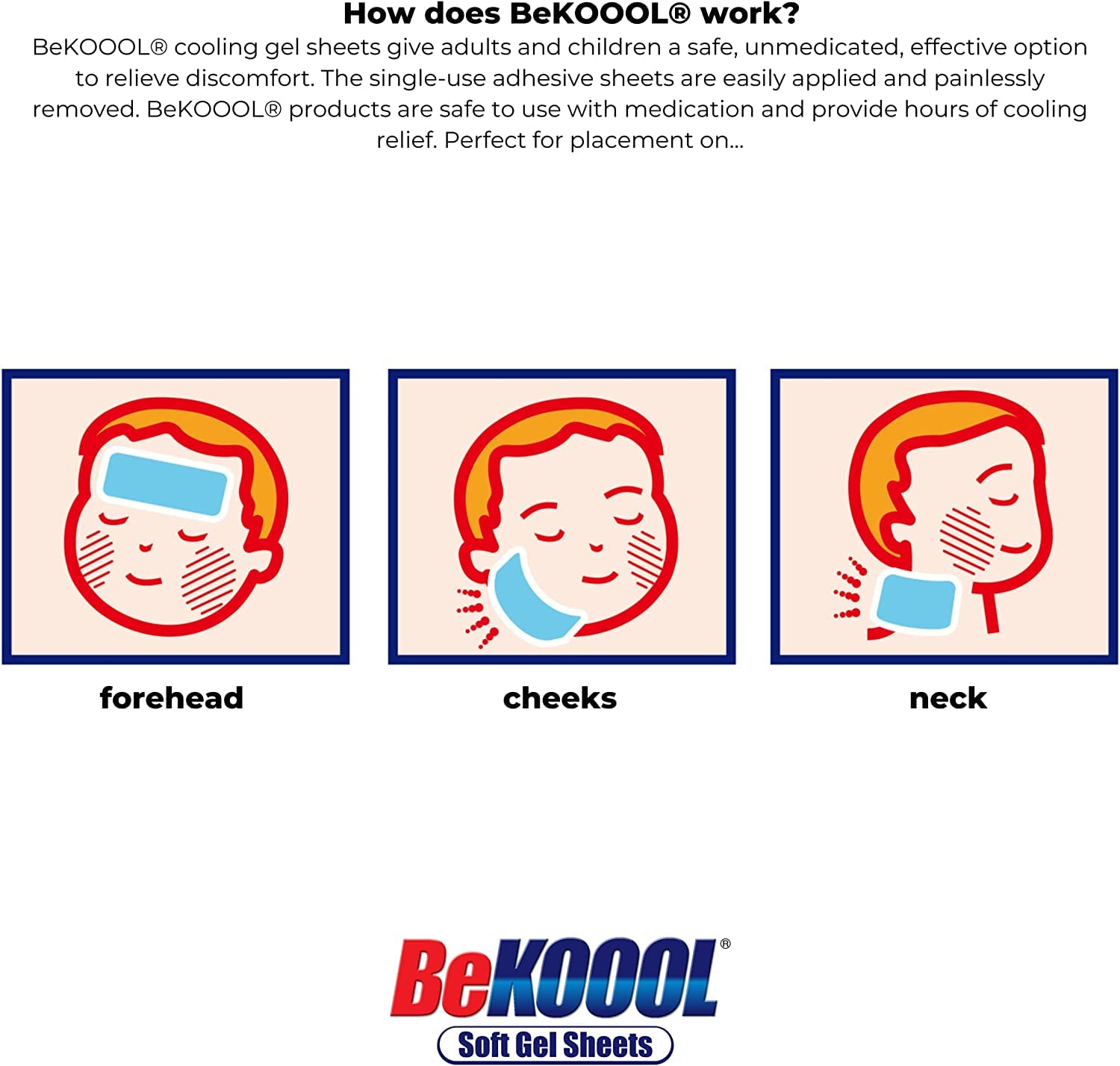 BeKoool Kids frescura duradera hasta ocho horas.