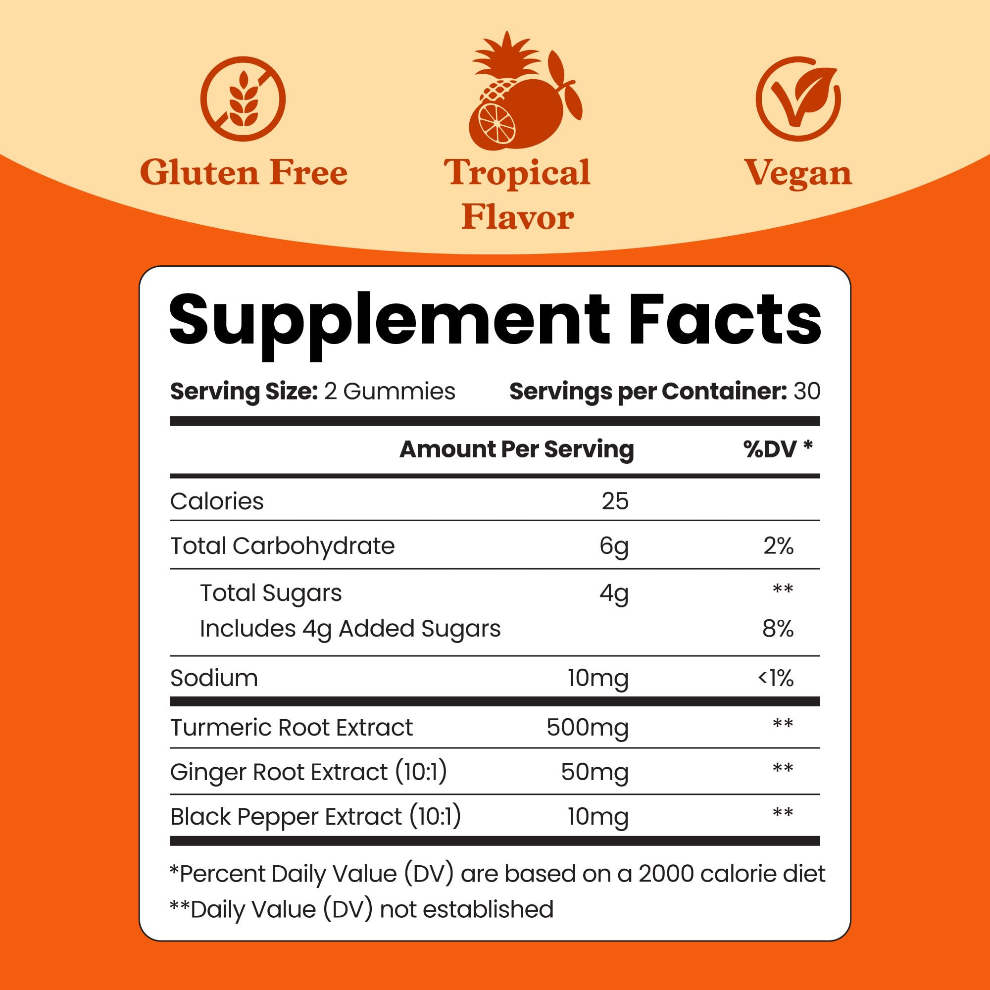 BeLive curcuma jengibre gomitas, extracción natural para bienestar diario