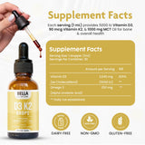 Bella All Natural Omega-3 con MCT en gotas para soporte diario de energía.