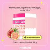 Etiqueta de Belli Welli Fiber con información clara del producto