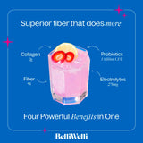 BelliWelli con colágeno, electrolitos y probióticos para uso diario