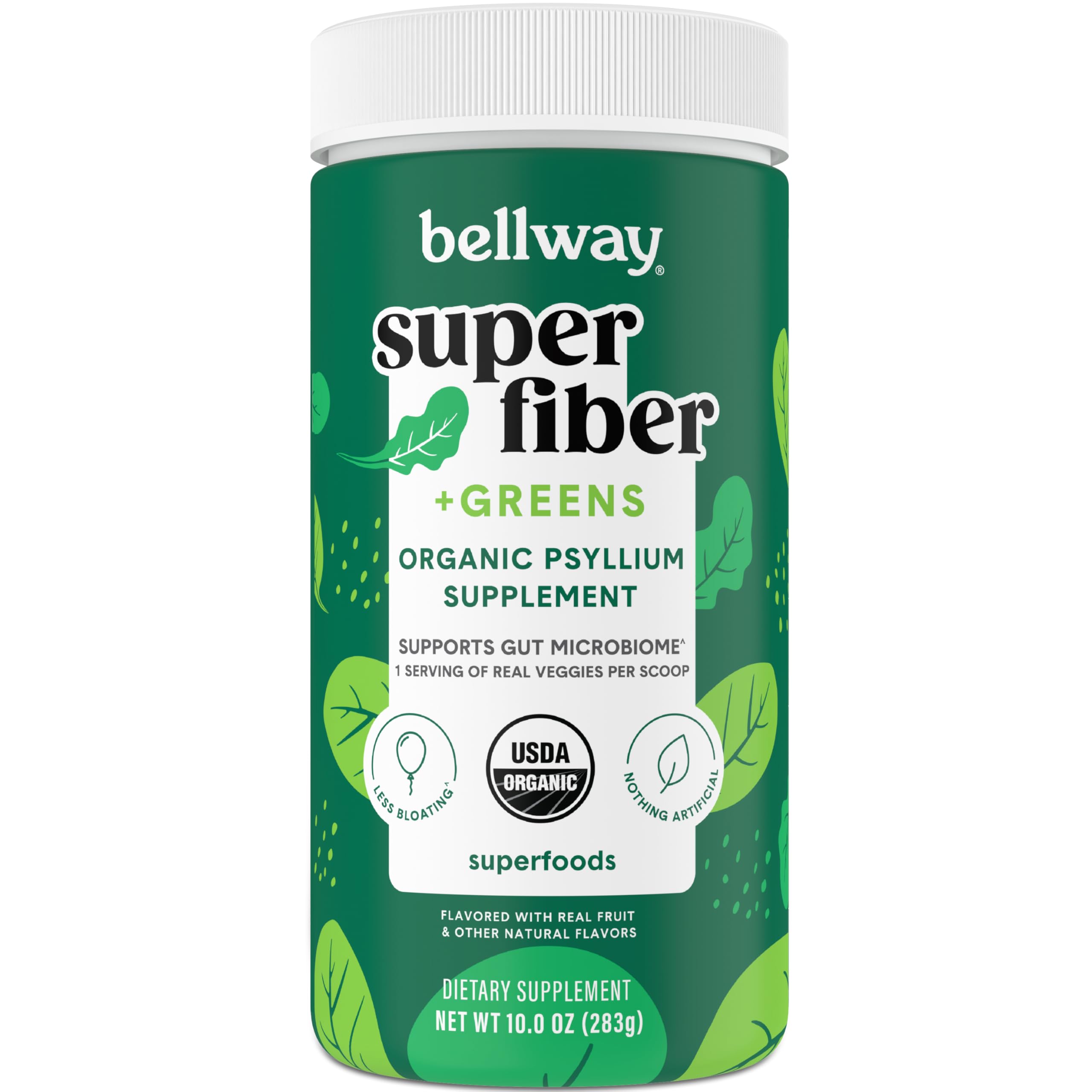 Bellway Fibra + Verdes en taza, apoyo suave para la digestión