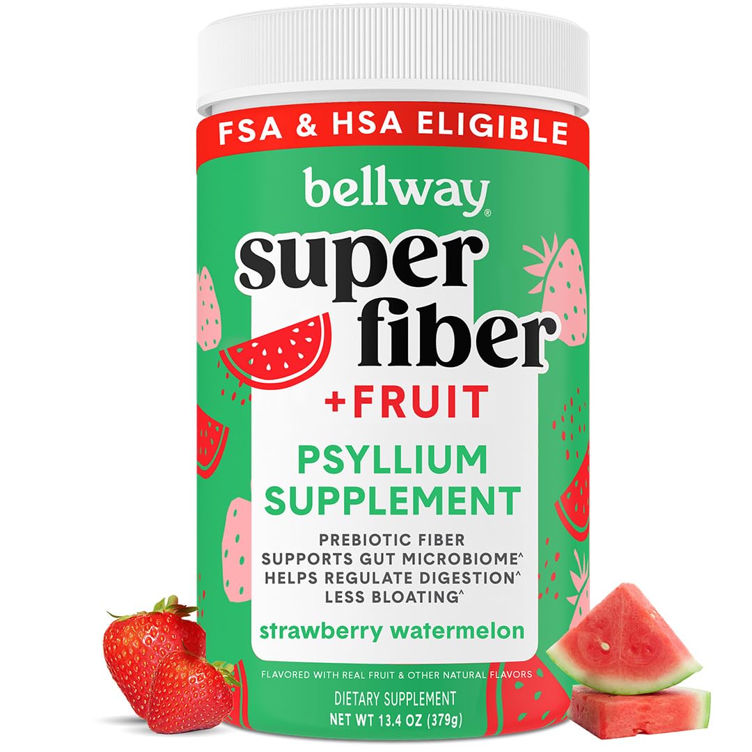 Bellway polvo de fibra con sabor a fruta, apoyo digestivo delicioso