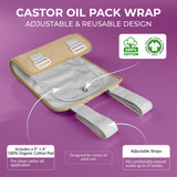 BELMAK Conjunto Castor: almohadilla para aplicar aceite de ricino con precisión.