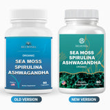 Belmonia textura de polvo Sea Moss, preparado para mezclas rápidas