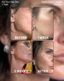 BeMe Colágeno sachet abierto, listo para beber cualquier momento