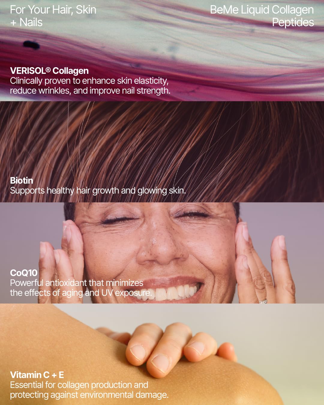 BeMe Colágeno en viaje: rutina de belleza móvil