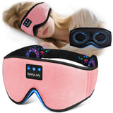BeMyLady antifaz con auriculares Bluetooth para dormir, bloqueo de luz y ruido ambiental