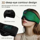 BeMyLady auriculares Bluetooth integrados para dormir sin cables.