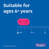 Benadryl Ultratabs: tabletas 25 mg, dosis para síntomas de alergia
