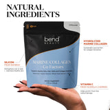 Bend Beauty Silicio de bambú para cabello y uñas.