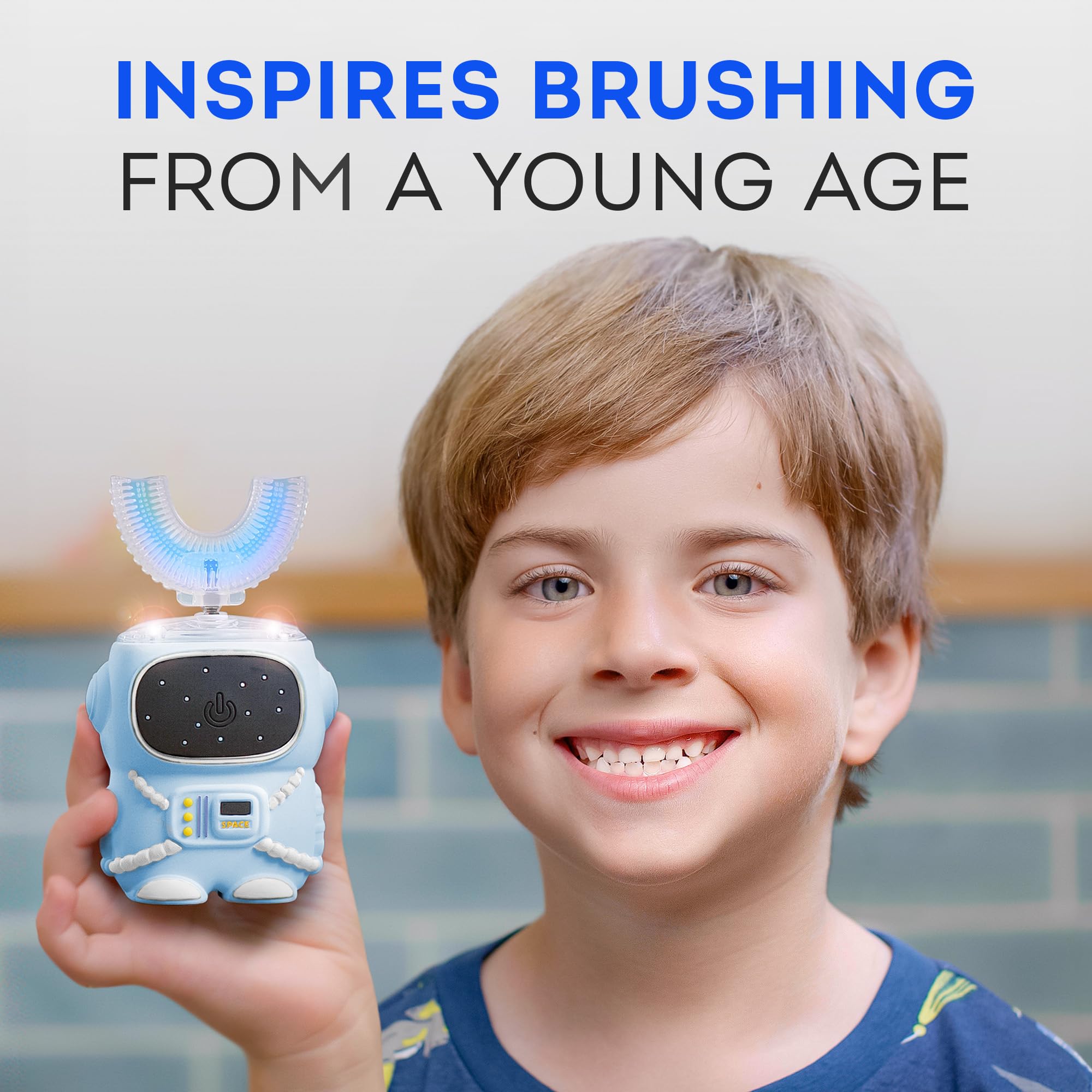 Bendi Kids 360 grados, cobertura total para dientes de niños.