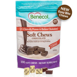 Benecol Bocados Suaves: textura cremosa y chocolate para masticar.