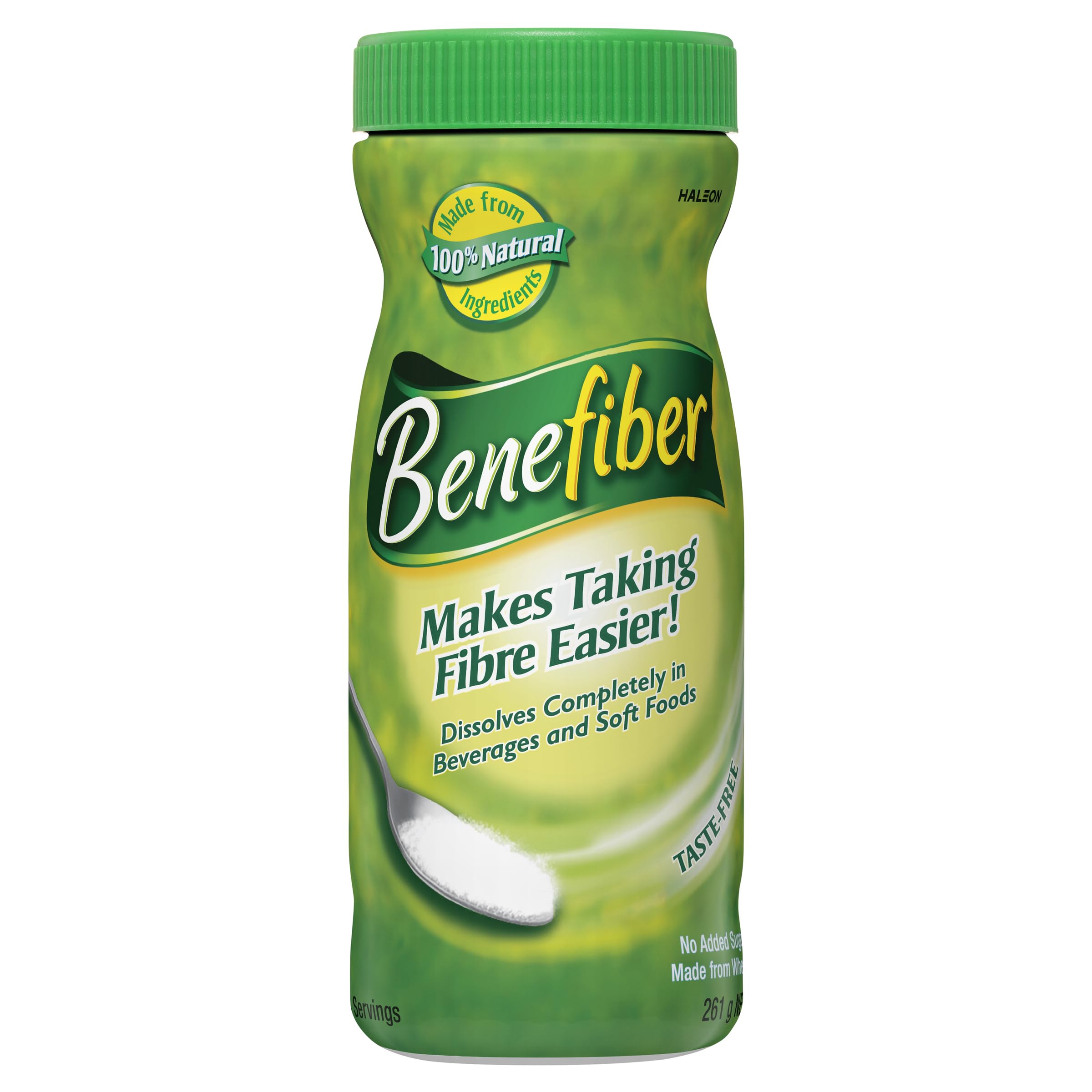 Benefiber: polvo de fibra sin sabor que se diluye rápidamente en bebidas.