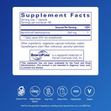 Benfotiamine 200 mg capsule closeup emphasizes potency for energy metabolism.