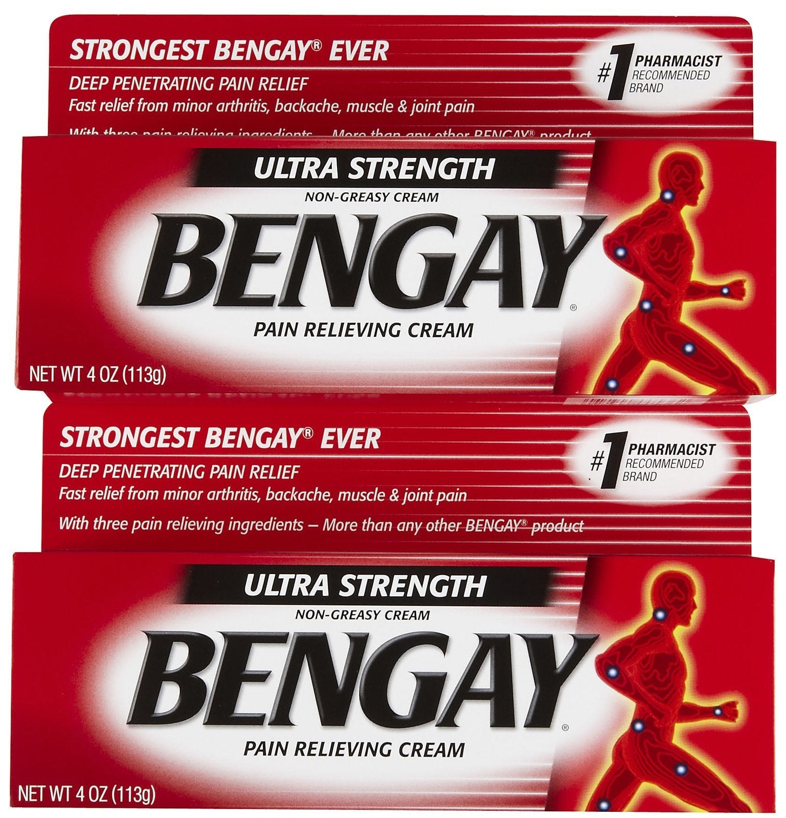 Bengay Ultra Strength crema para aplicar en la piel con alivio localizado