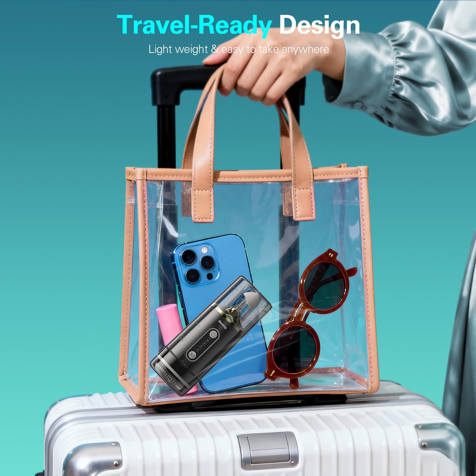 Benhip cargador recargable para uso prolongado y sin cables