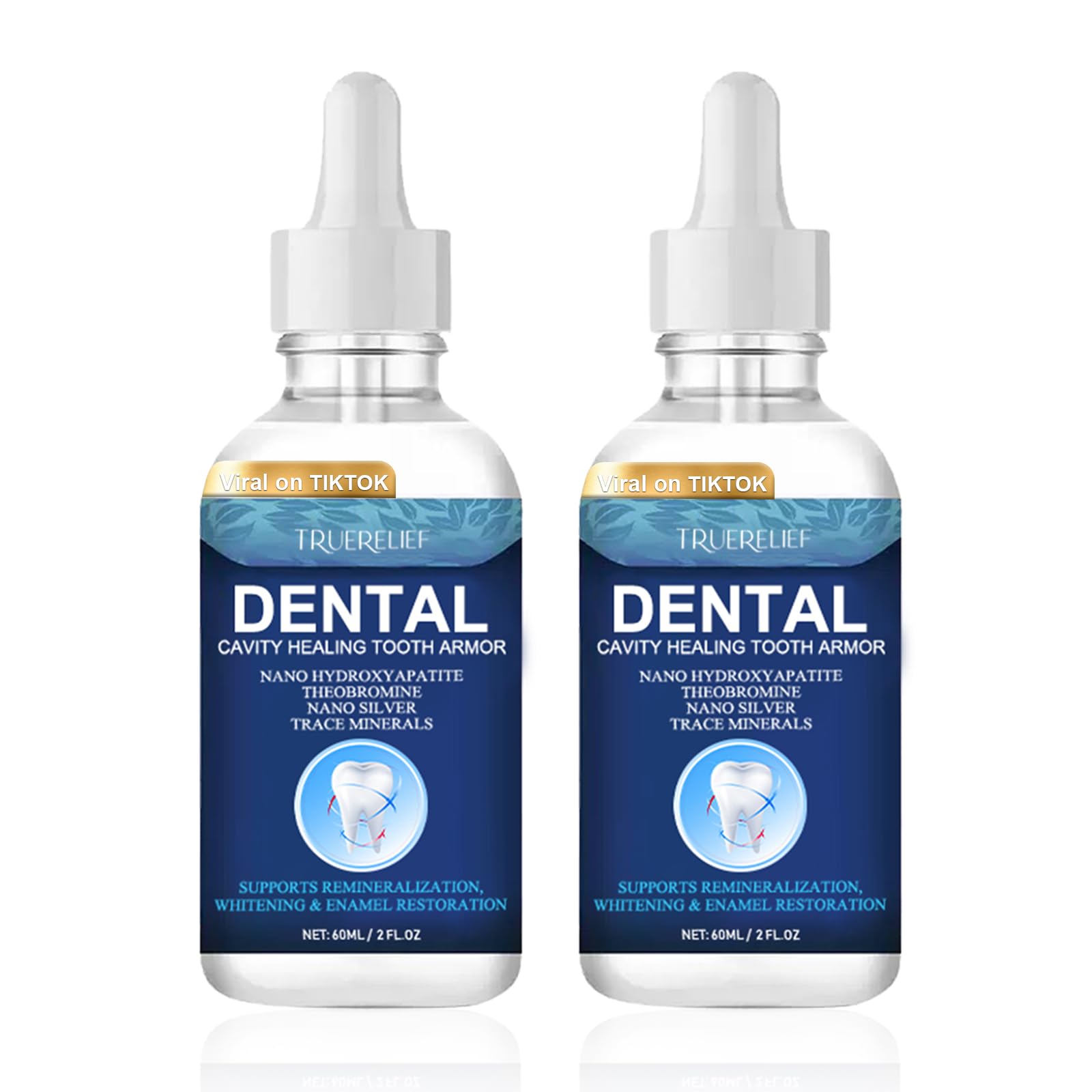 BENIX Armadura Dental Líquido en botella para fortalecer esmalte y blanqueamiento suave.