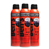 Ben's repelente para ropa y equipo, spray continuo para cobertura uniforme.