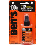Ben's tamaño de viaje 1.25 oz, protección portátil para mochilas.