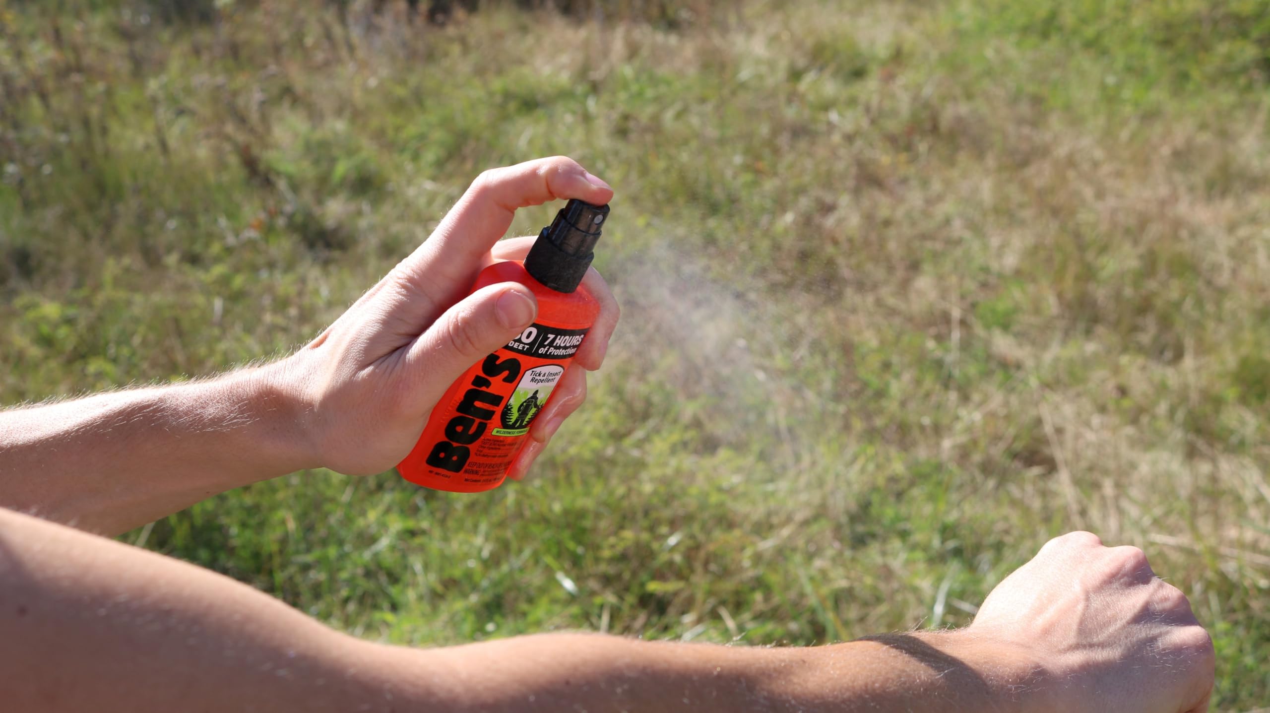 Ben's Tick & Insect Repellent, ideal para senderismo y camping.