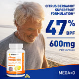 BergaMet Citrus Bergamot: cápsulas fáciles de tragar para uso diario.