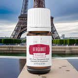 Young Living Bergamot Vitality, aroma-citrico, perfecto para tés y postres.