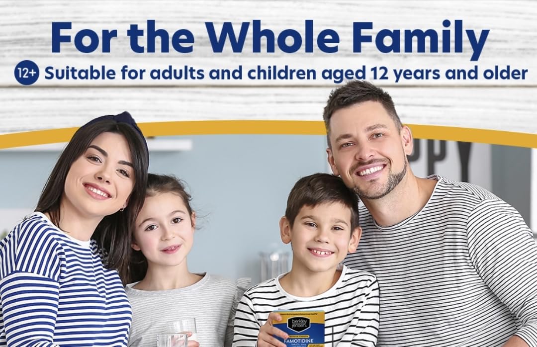 Tabletas Berkley Jensen de 20 mg en caja, solución práctica para la familia.