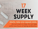 Berkley Jensen Probiótico: apoyo digestivo diario mediante cepas vivas y beneficios potenciales.