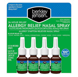 spray nasal 24h de berkley jensen, alivio diario sin somnolencia.