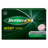 Berocca Boost en botella: tabletas compactas para energía diaria.