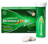 Berocca Boost en mano para activar la mañana.