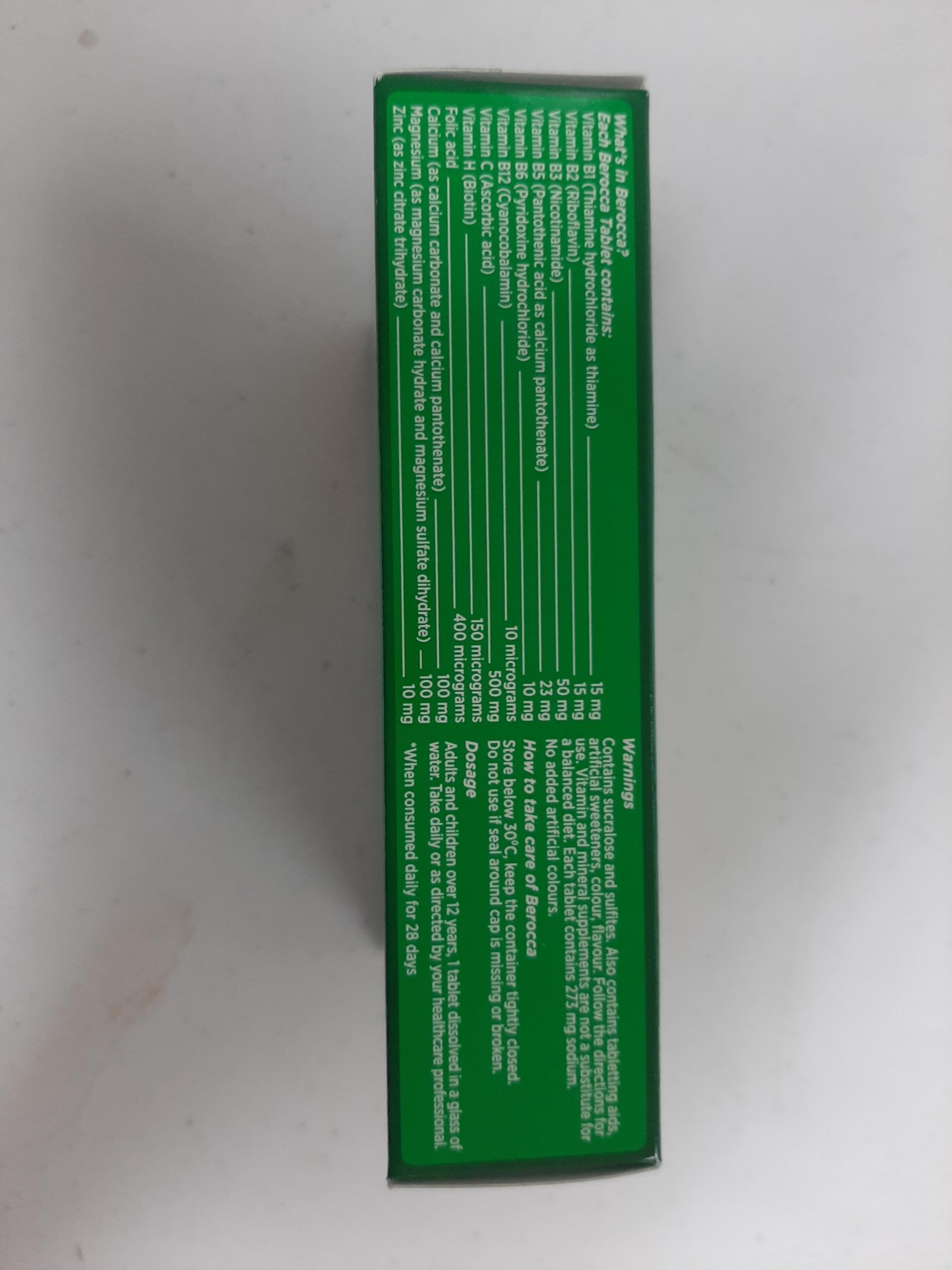 Berocca Energy sabor mango-naranja, sabor refrescante para momentos activos