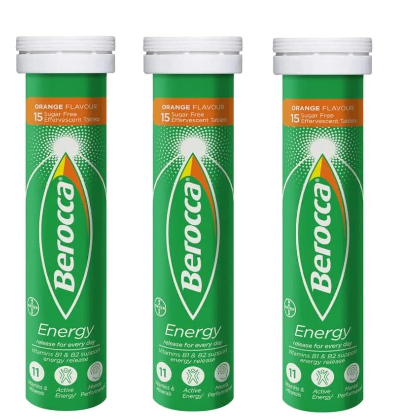 Berocca Naranja: contiene 12 vitaminas y minerales para un refuerzo nutricional