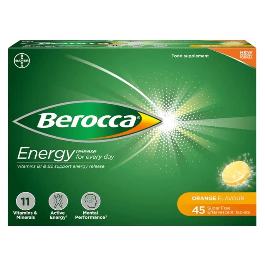 Berocca Naranja: ideal para la mañana sin cafeína y sabor agradable