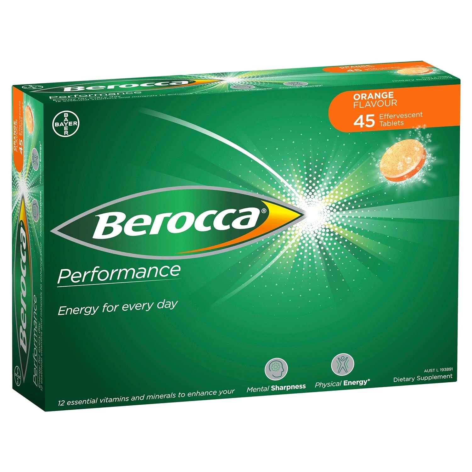 Berocca Naranja: tabletas efervescentes para bebida revitalizante en casa