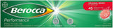 Berocca Performance Original: empaque del producto para planificar tu rutina diaria.