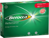 Berocca Performance Original: mano sosteniendo el pack para un estilo de vida activo.