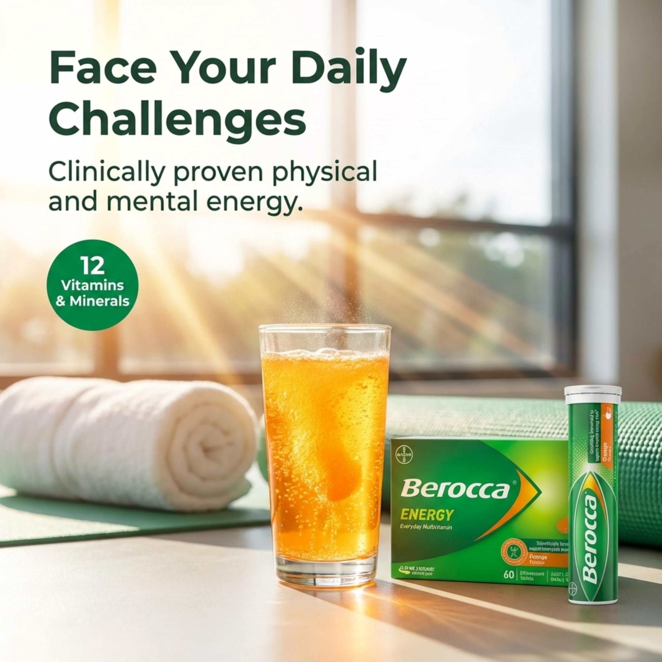 Berocca Energy: tabletas portátiles para llevar en el día a día