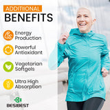 Besibest 1000 mg CoQ10 liposomal, envase compacto