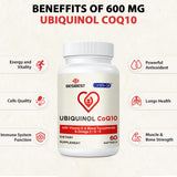 Besibest Ubiquinol 600 mg: fácil de incorporar en tu rutina.