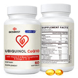 Besibest Ubiquinol 600mg Softgel, dosis diaria para energía sostenida